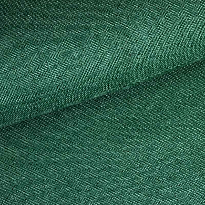 Jute-Stoff grün