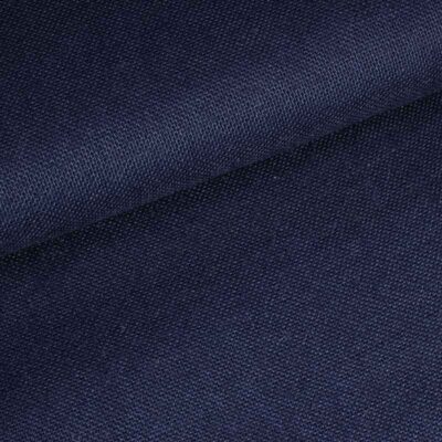 Jute-Stoff dunkelblau