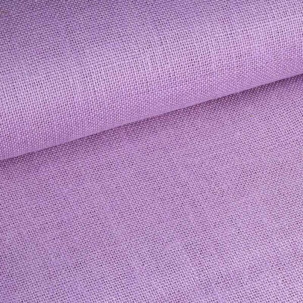 Jute-Stoff lila