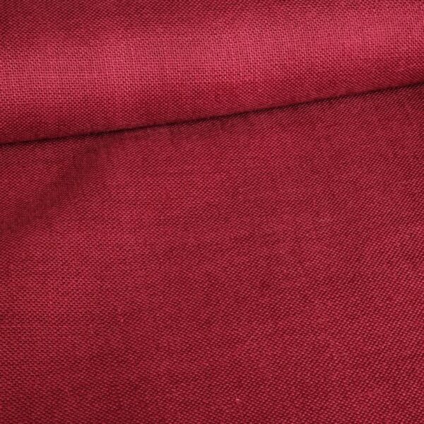 Jute-Stoff bordeaux