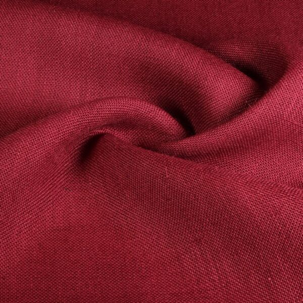 Jute-Stoff bordeaux