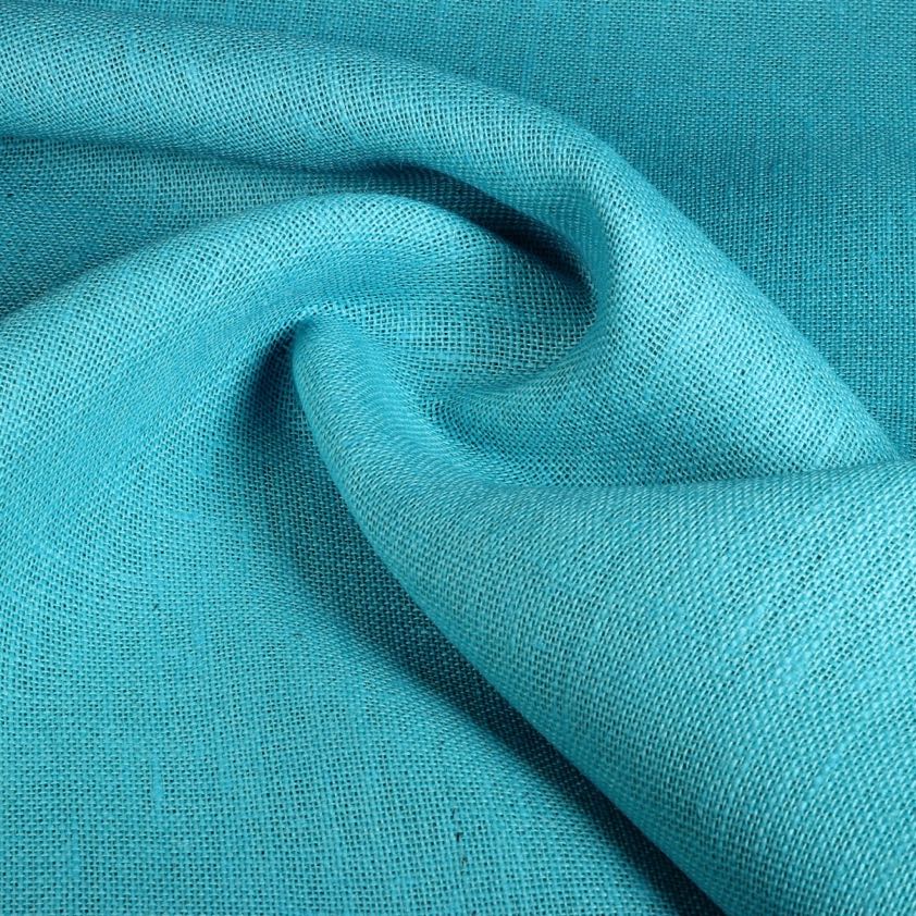 Jutegewebe aqua