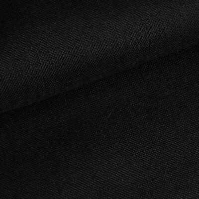 Jute-Stoff schwarz