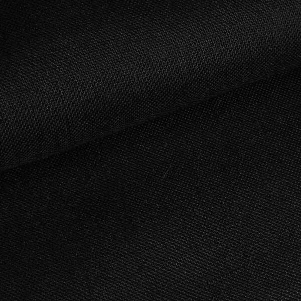 Jute-Stoff schwarz