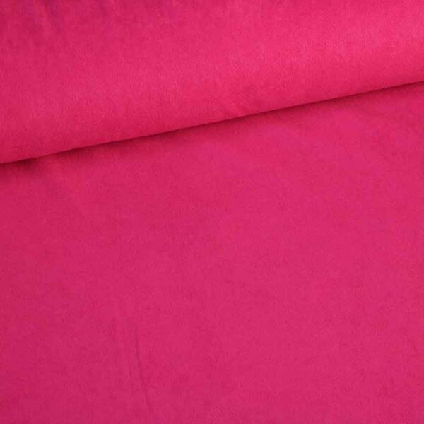 Suedine-Stoff fuchsia
