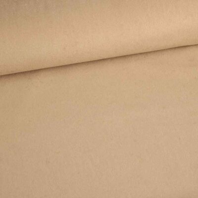 Suedine-Stoff beige