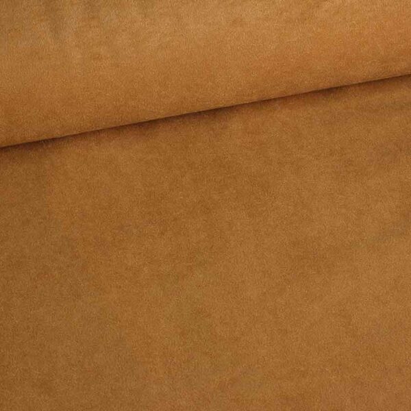 Suedine-Stoff camel