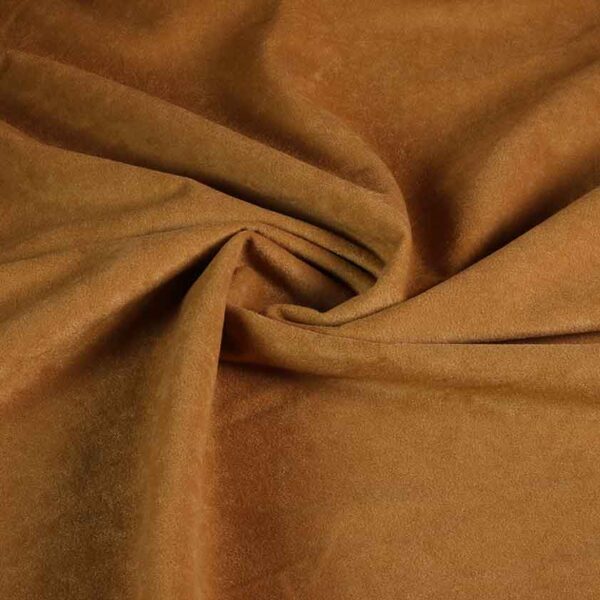 Suedine-Stoff camel