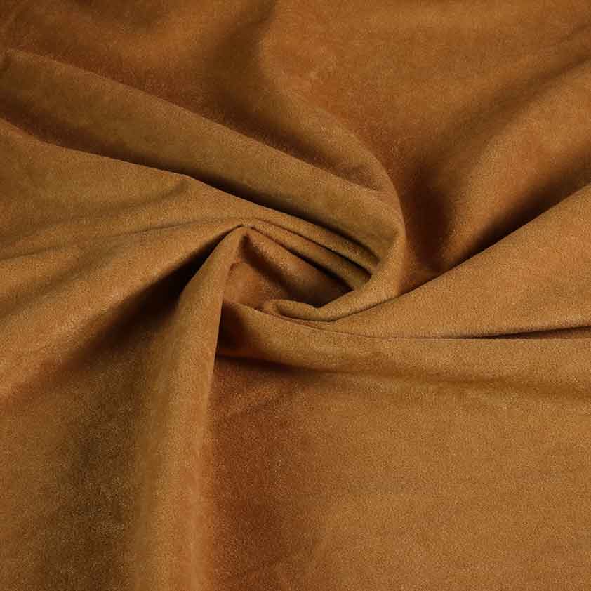 Suedine-Stoff camel
