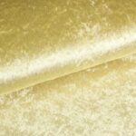 Velours de panne stof goud