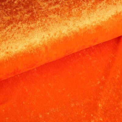 Velours de Panne orange