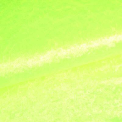 Velours de Panne fluor gelb