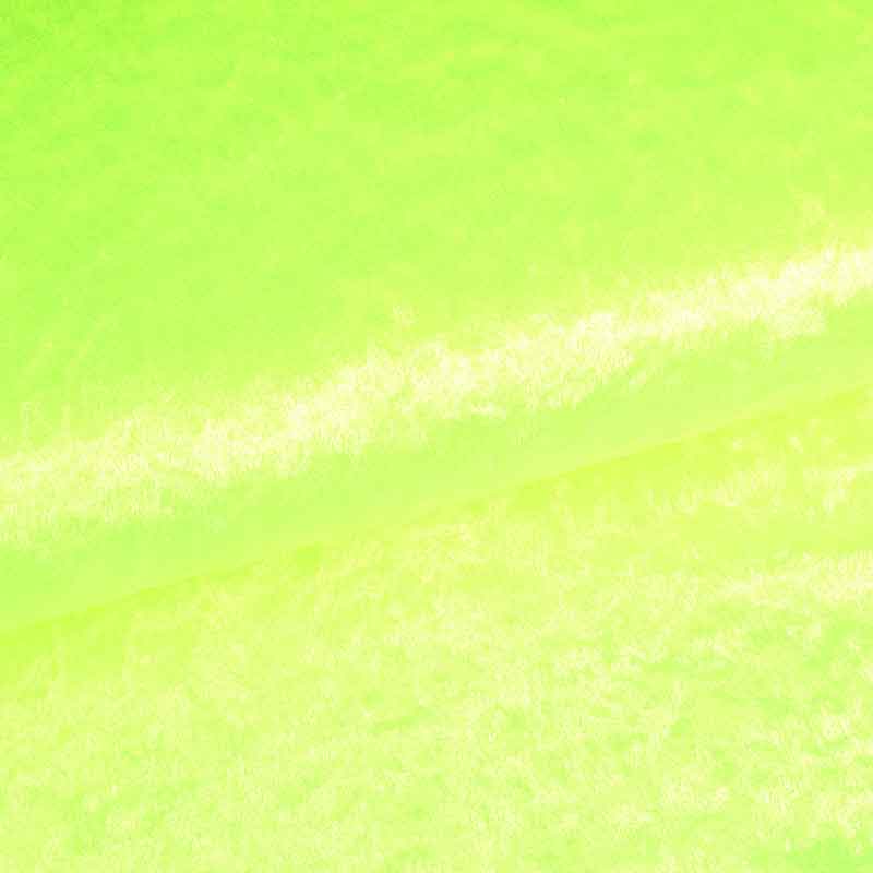 Velours de Panne fluor gelb