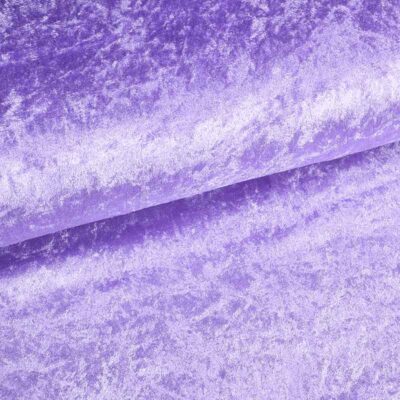 Velours de Panne Stoff lila