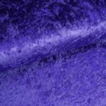 Velours de panne stof paars