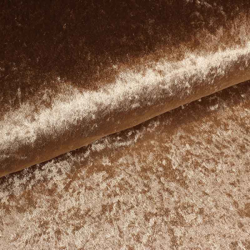 Velours de Panne Stoff taupe