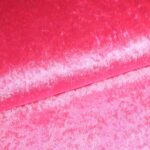 Velours de panne stof roze