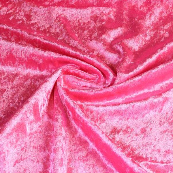 Velours de Panne Stoff rosa