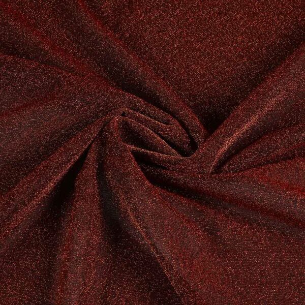 Tricot-Stoff Lurex Bronze