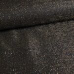 Jute lurex zwart