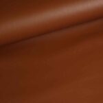 Nep leer cognac