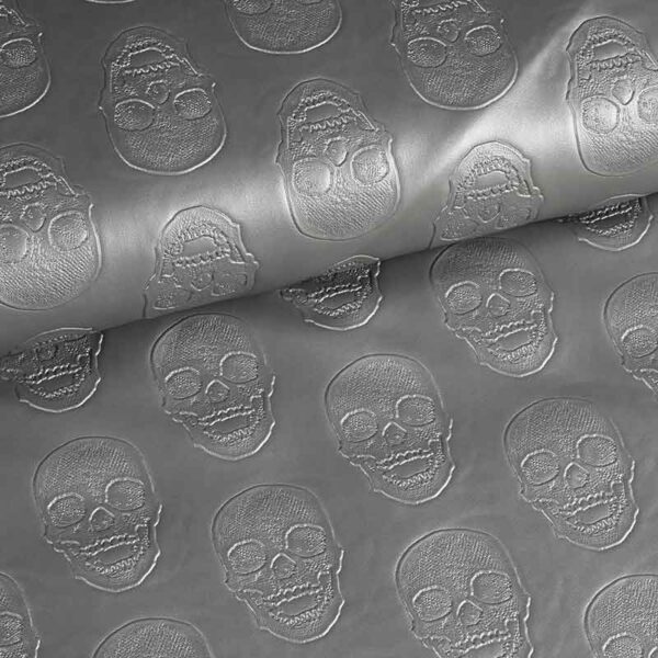 Nep Leer Skull silber