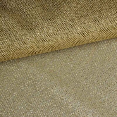 Metallic-Tüll gold