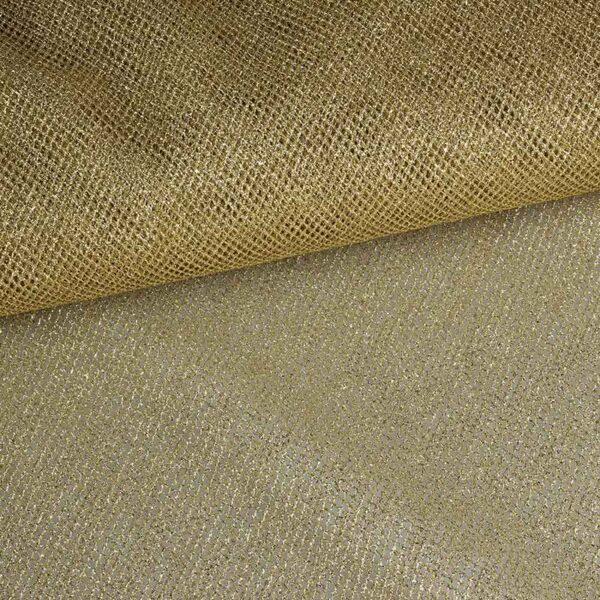 Metallic-Tüll gold