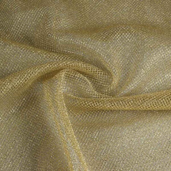 Metallic-Tüll gold