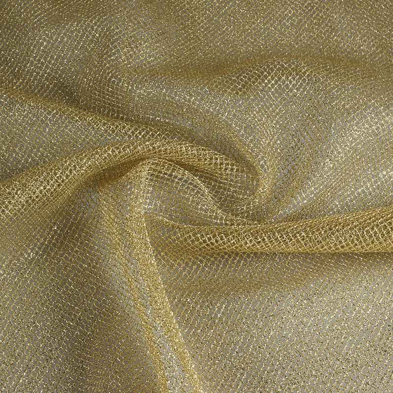 Metallic-Tüll gold
