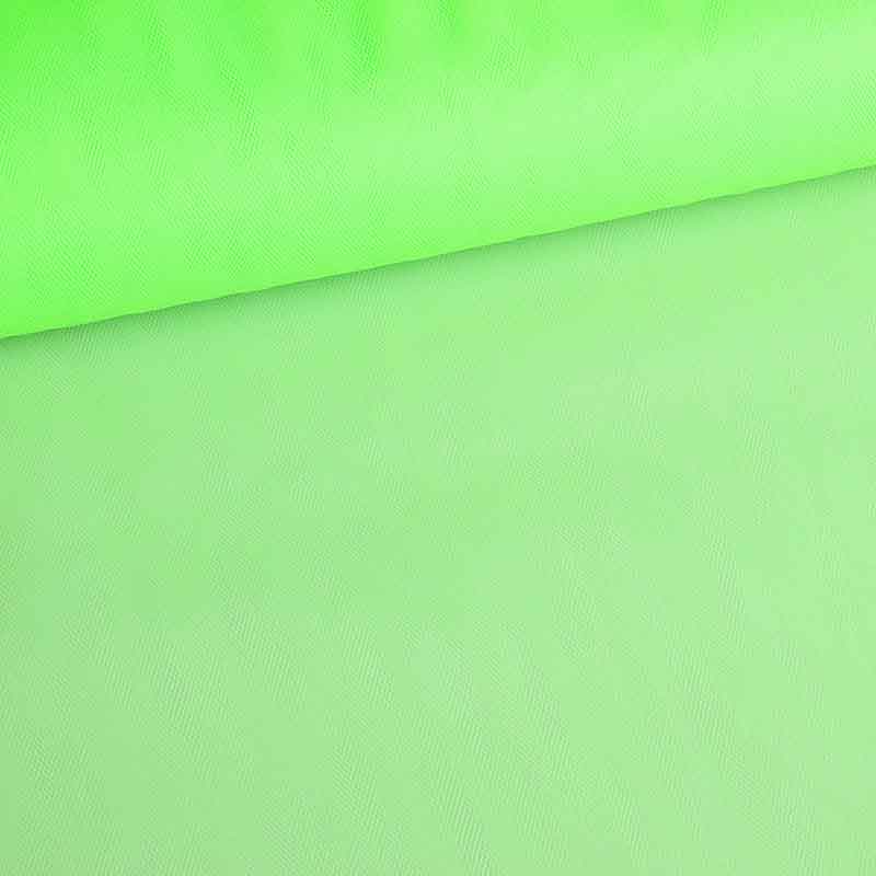 Bruidstule Stoff fluor grün