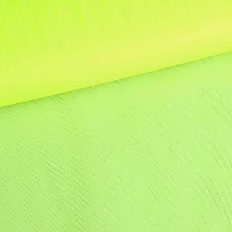 Bruidstule Stoff fluor gelb