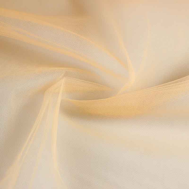 Brautschleier Tüll beige