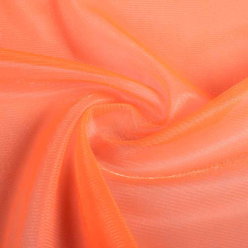 Sparkling Tüll fluor orange