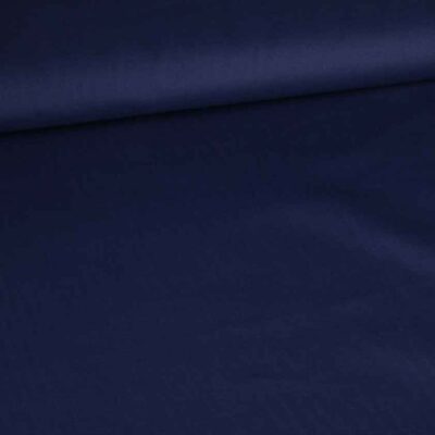 Poplin-Stoff navy