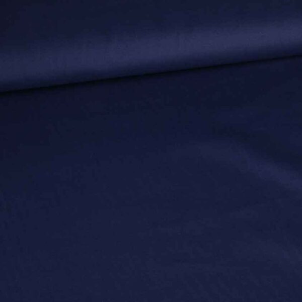 Poplin-Stoff navy