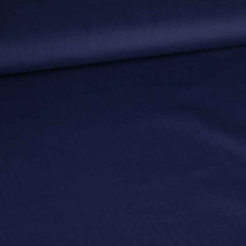 Poplin-Stoff navy