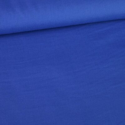 Poplin-Stoff kobalt