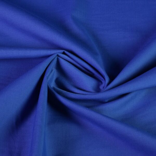 Poplin-Stoff kobalt