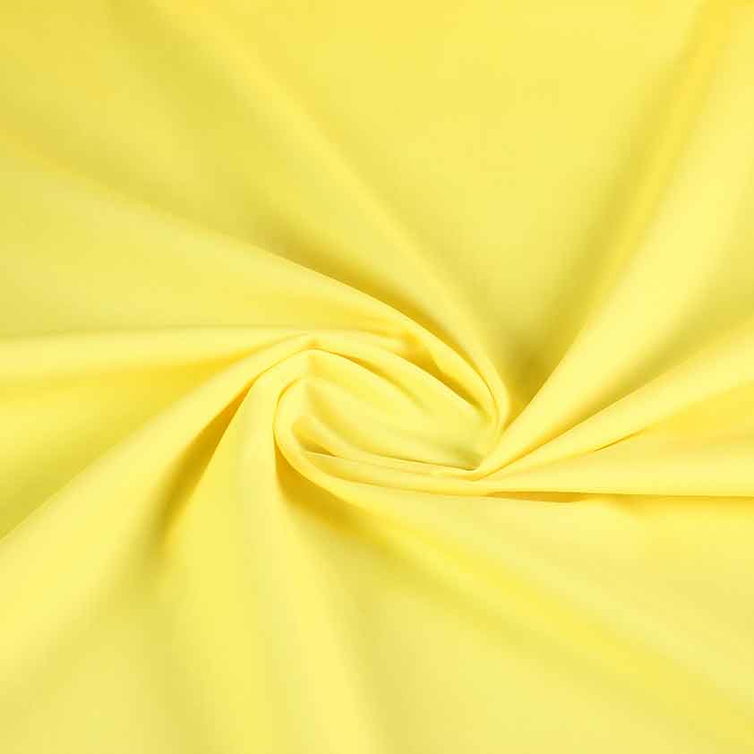 Poplin-Stoff gelb