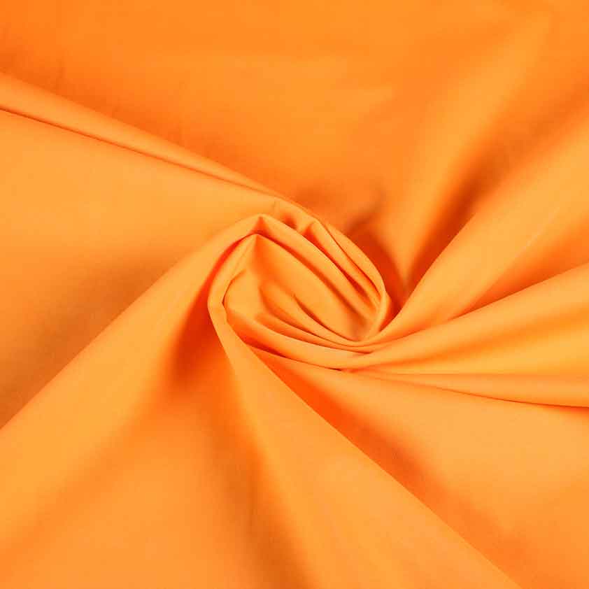 Poplin-Stoff orange