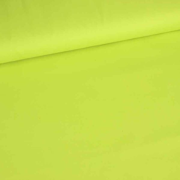Poplin-Stoff lime