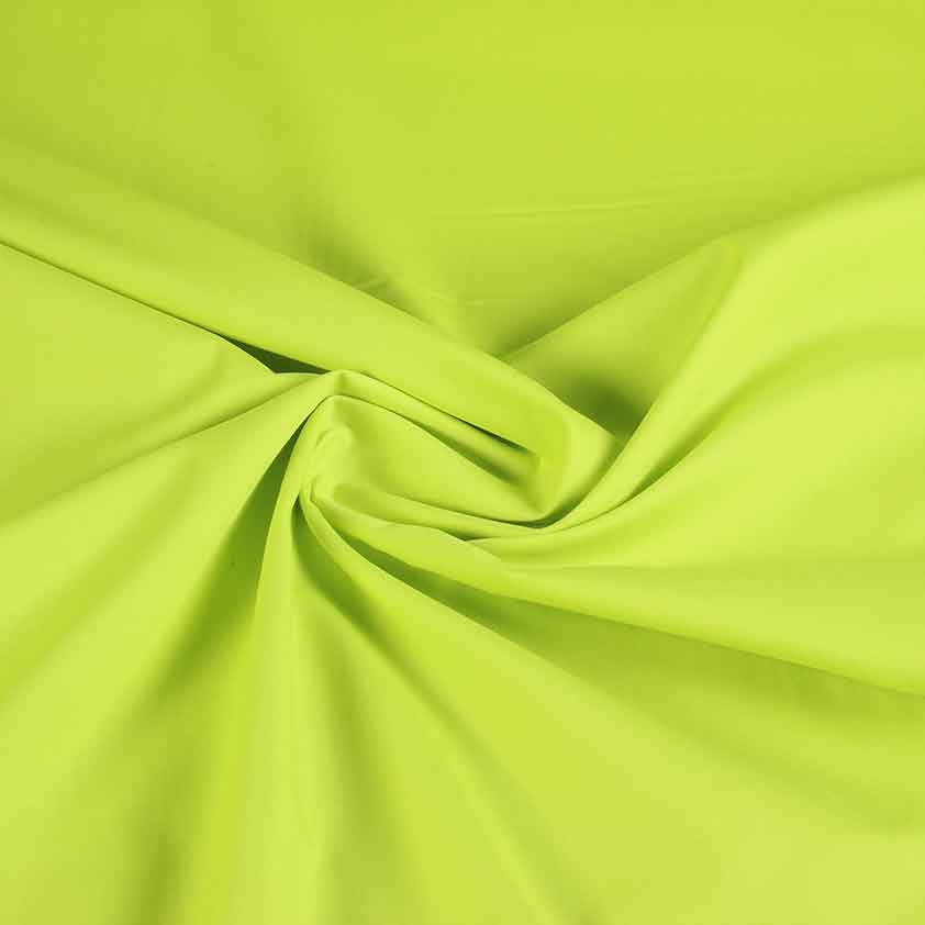 Poplin-Stoff lime