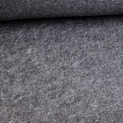 Filzstoff 3mm anthrazit melange