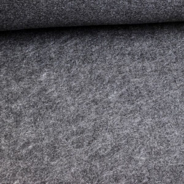 Filzstoff 3mm anthrazit melange