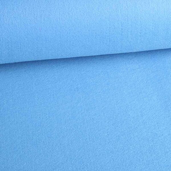 Filzstoff hellblau
