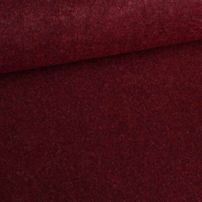 Filzstoff bordeaux melange