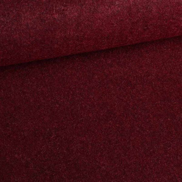 Filzstoff bordeaux melange