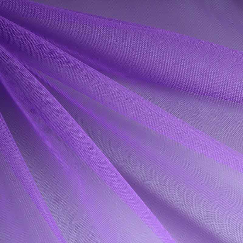 Brandverzögerter Tüll hellviolett