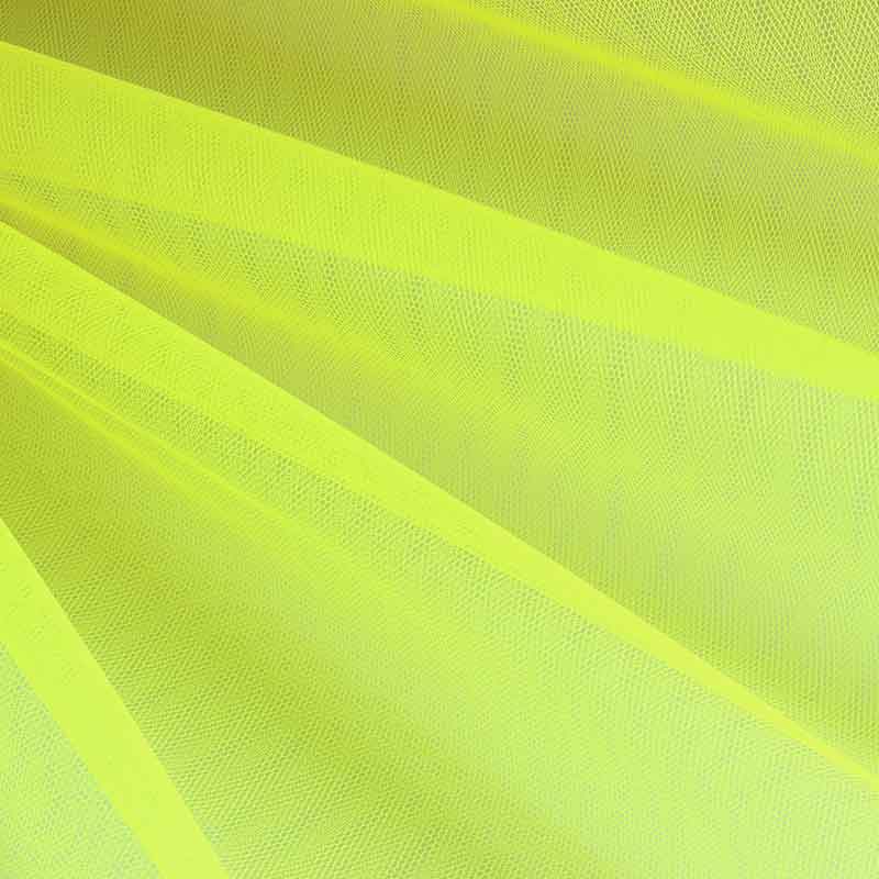 Brandverzögerter Tüll fluor zitron